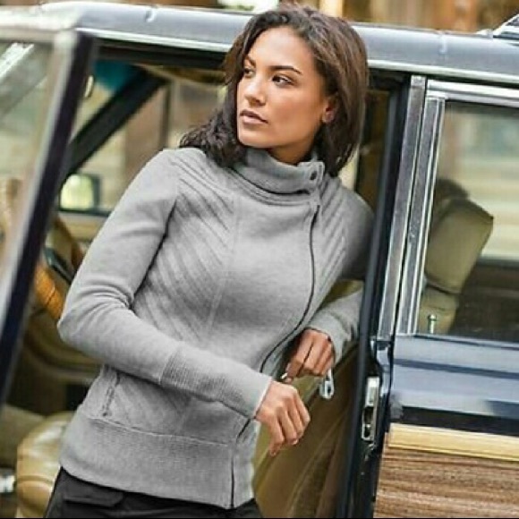 Athleta Jackets & Blazers - *HOST PICK* Athleta Mission Moto Knit Jacket
